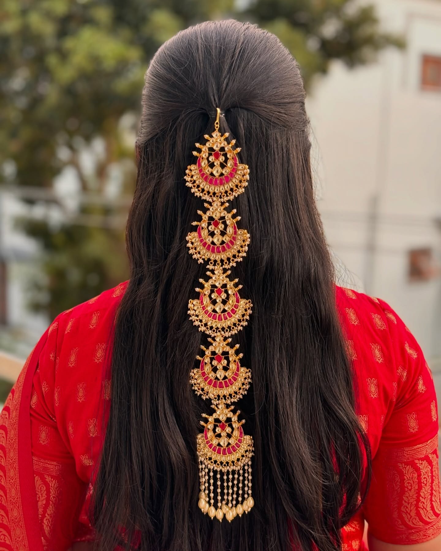 Imitation Kundan Stones Hair Accessories From 'Sreeni Accessories' 