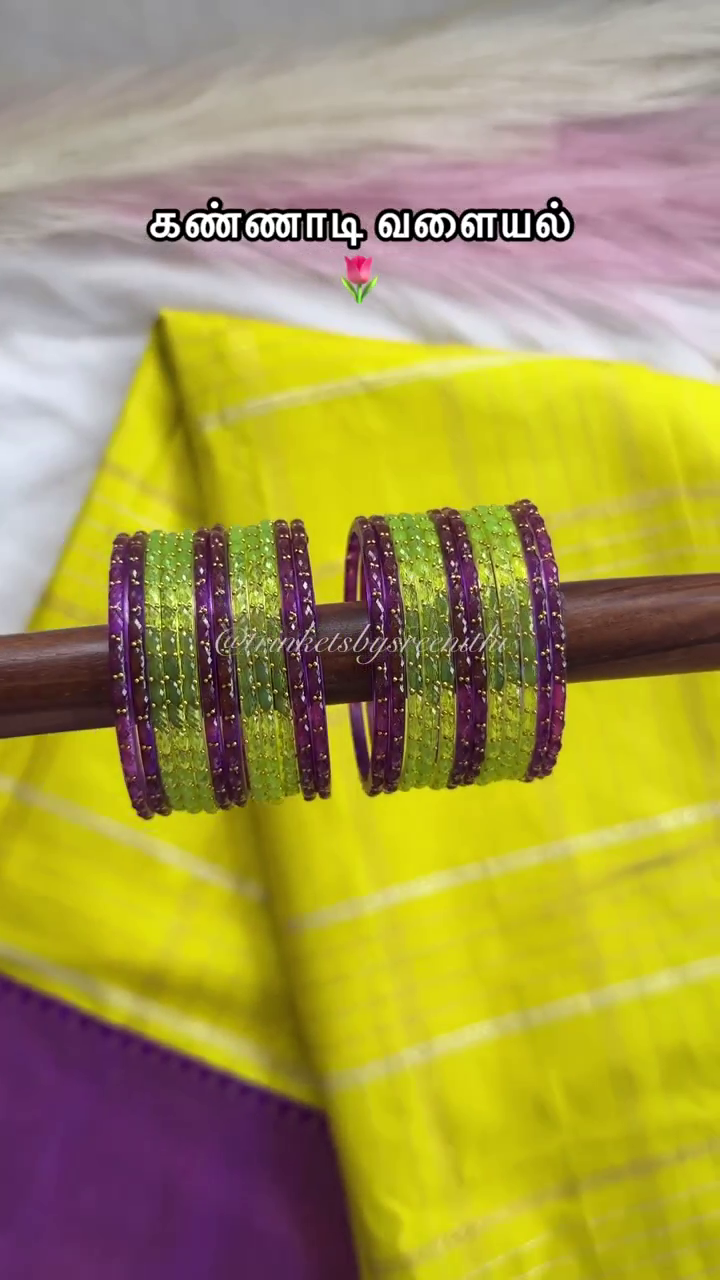 Glass Bangles Styling Ideas From 'Trinkets By Sreenithi'