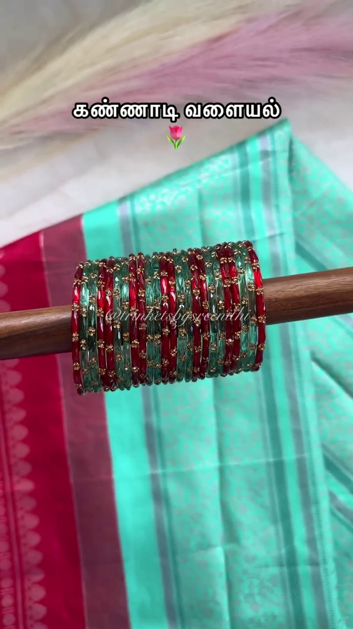 Glass Bangles Styling Ideas From 'Trinkets By Sreenithi'