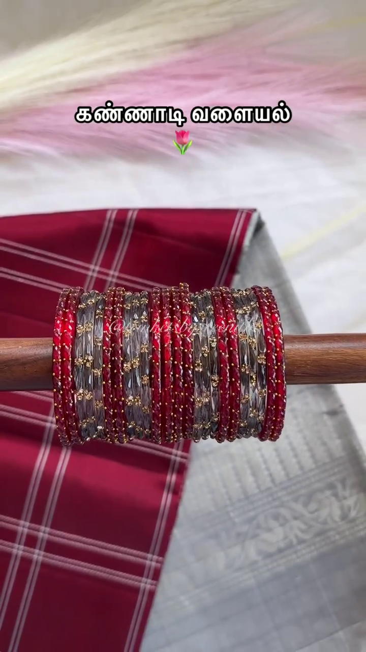 Glass Bangles Styling Ideas From 'Trinkets By Sreenithi'