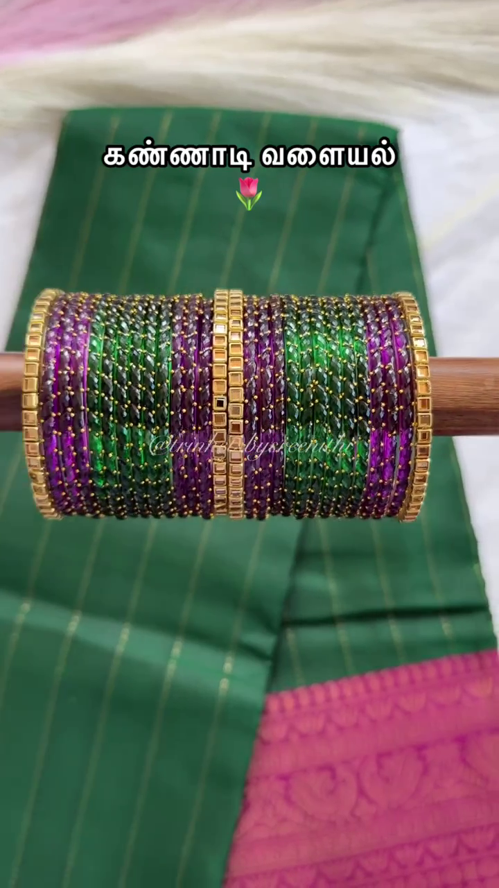 Glass Bangles Styling Ideas From 'Trinkets By Sreenithi'