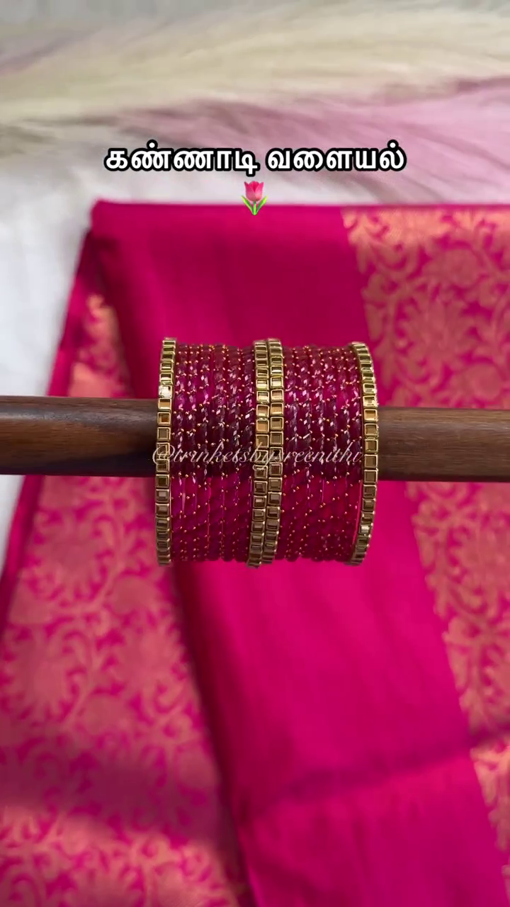 Glass Bangles Styling Ideas From 'Trinkets By Sreenithi'