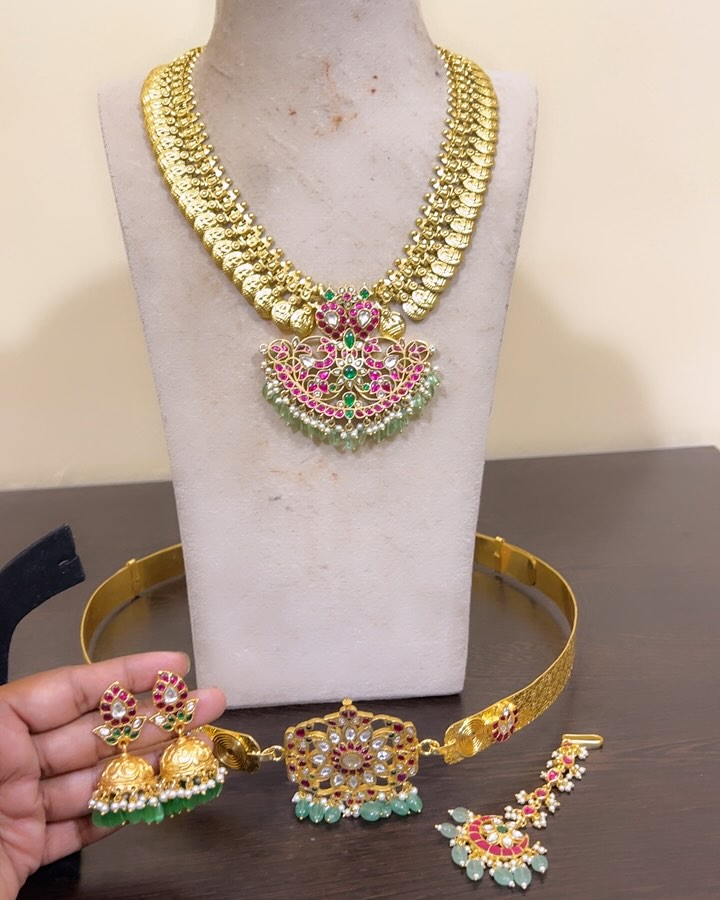 Gold Plated Bridal Jewellery Sets From 'Spurthi Jewels'