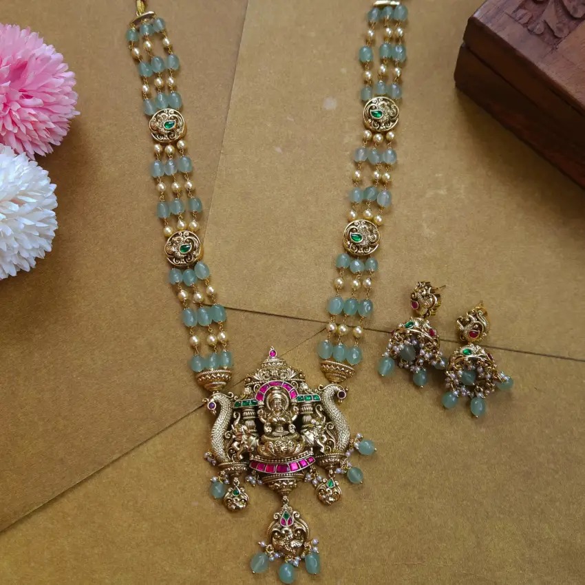 Imitation Necklace and Haram From 'Yashtika Jewels'