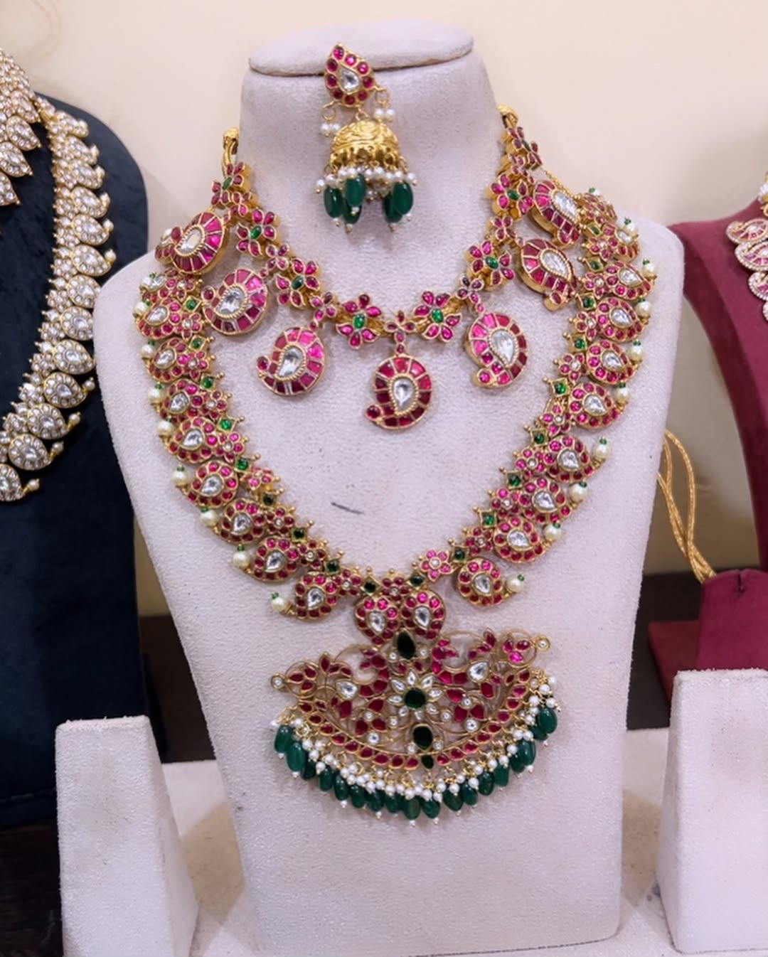 Jadau Kundan Bridal Collections Gold Plated Jewellery Sets From 'Spurthi Jewels'