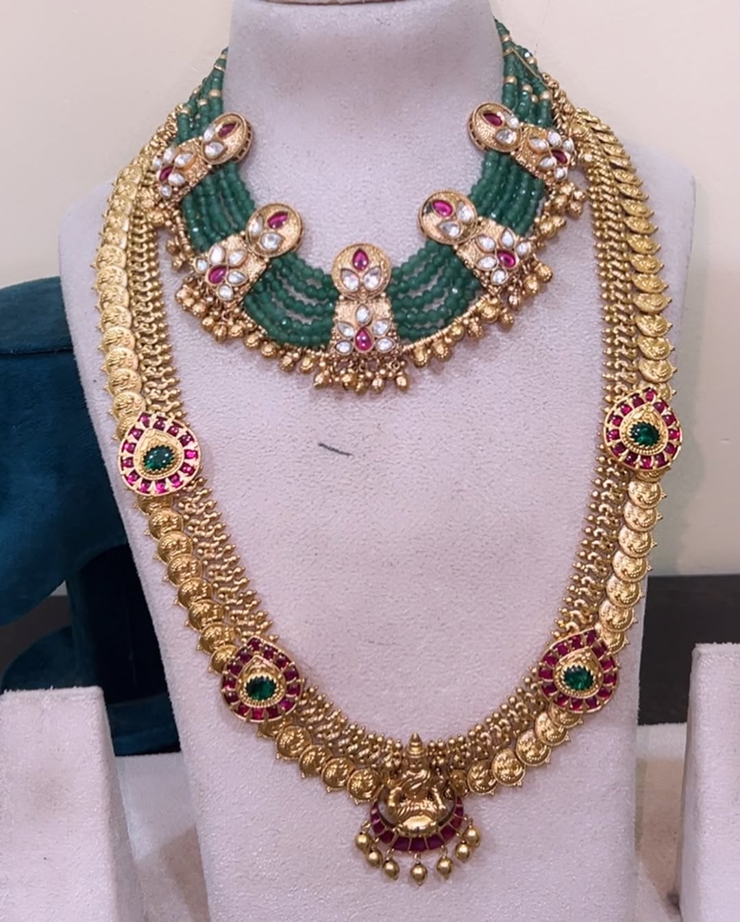 Jadau Kundan Bridal Collections Gold Plated Jewellery Sets From 'Spurthi Jewels'