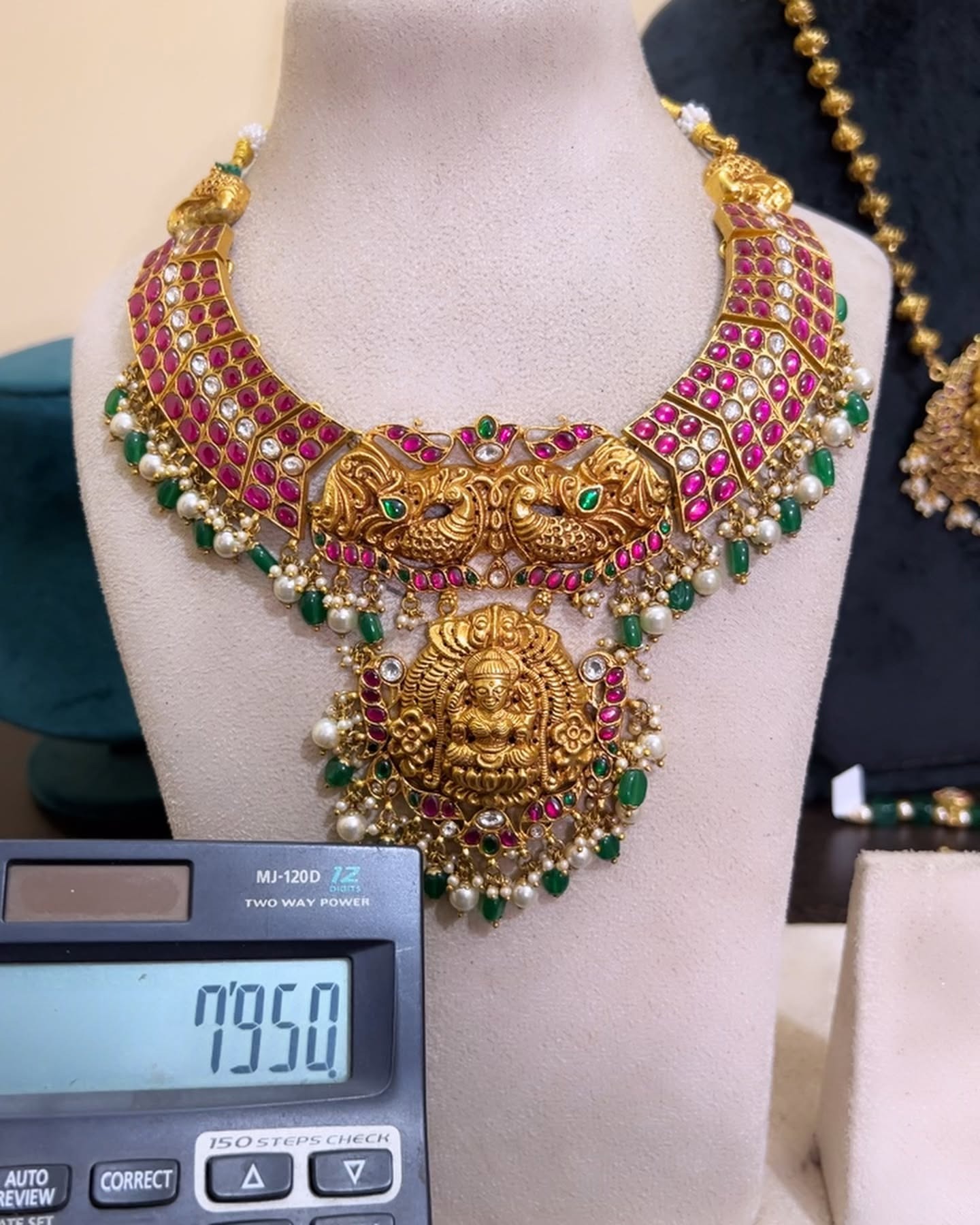 Nakshi Kundan Necklace From 'Spurthi Jewels'