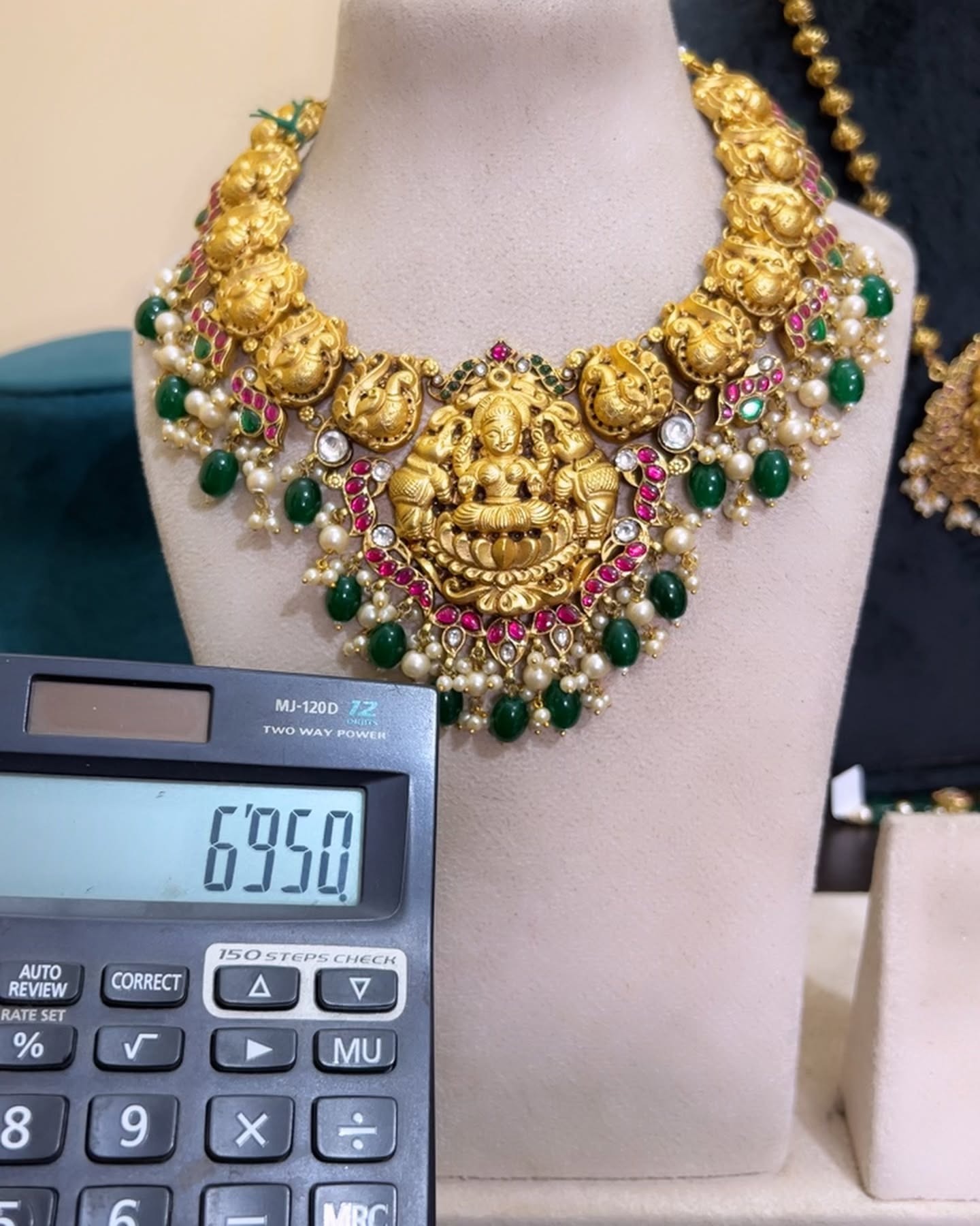 Nakshi Kundan Necklace From 'Spurthi Jewels'