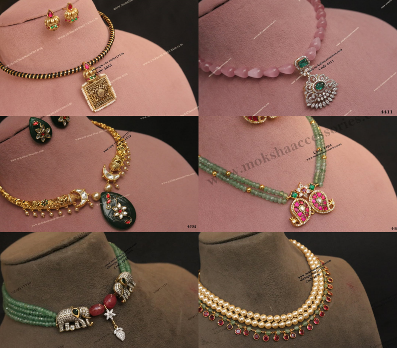 New Imitation Necksets From 'Moksha Designer Accessories'