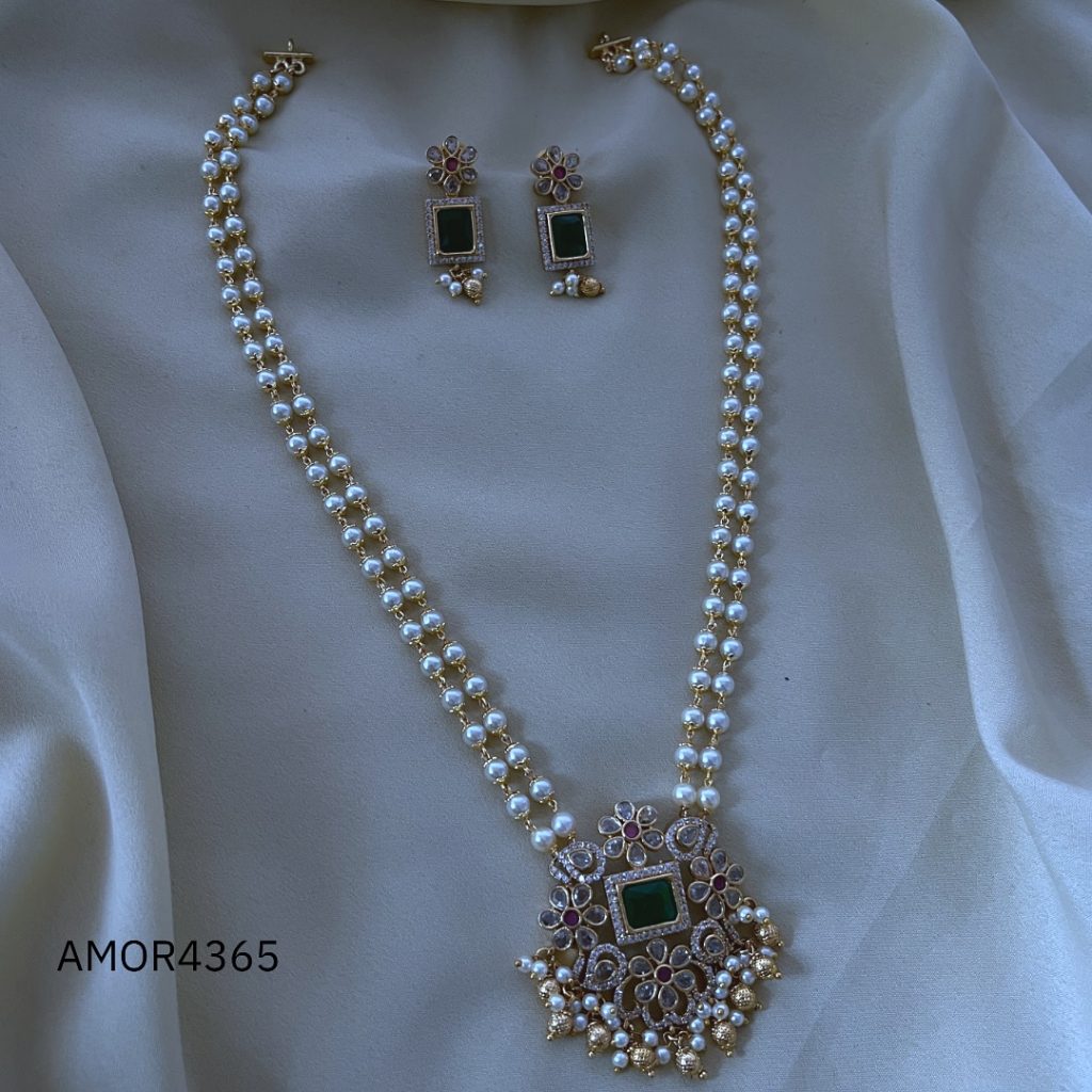 Pearl Long Necklace Collection From 'Amora Arts and Jewels'