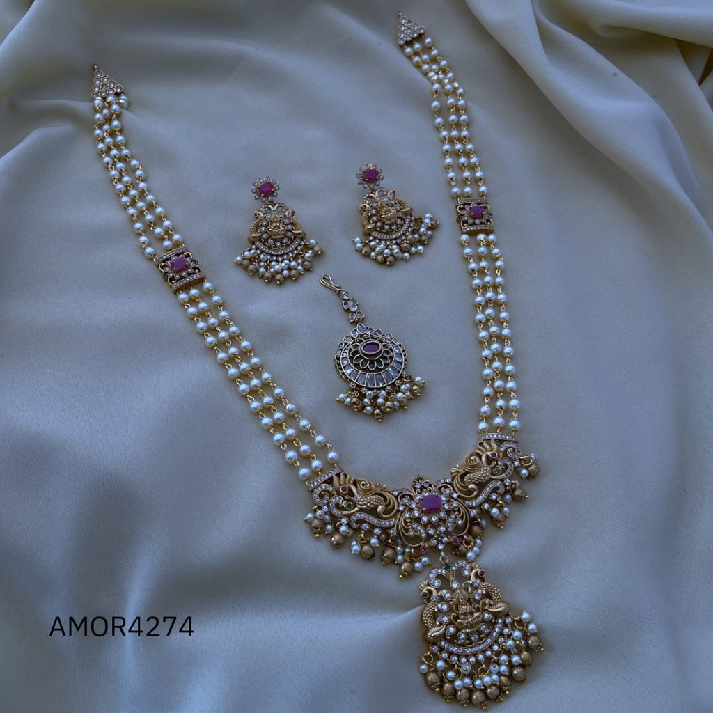 Pearl Long Necklace Collection From 'Amora Arts and Jewels'