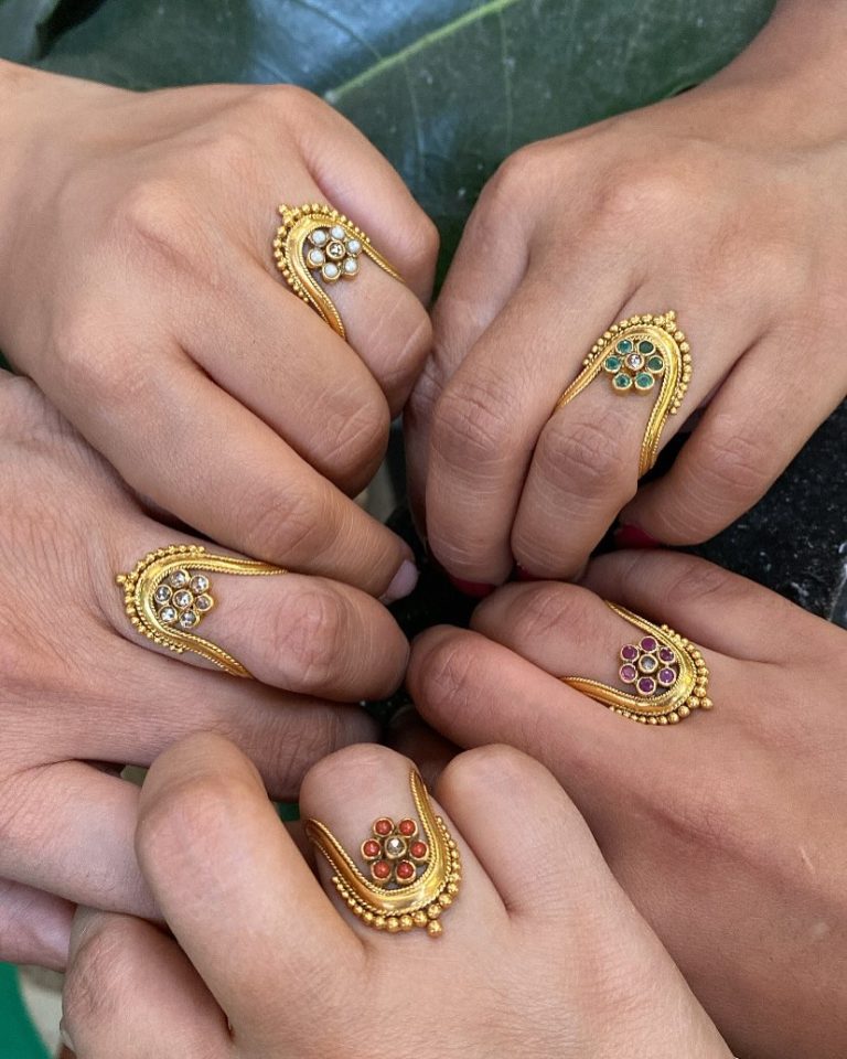 Beautiful Collection Gold Finger Rings From 'Arnav Jewellery'