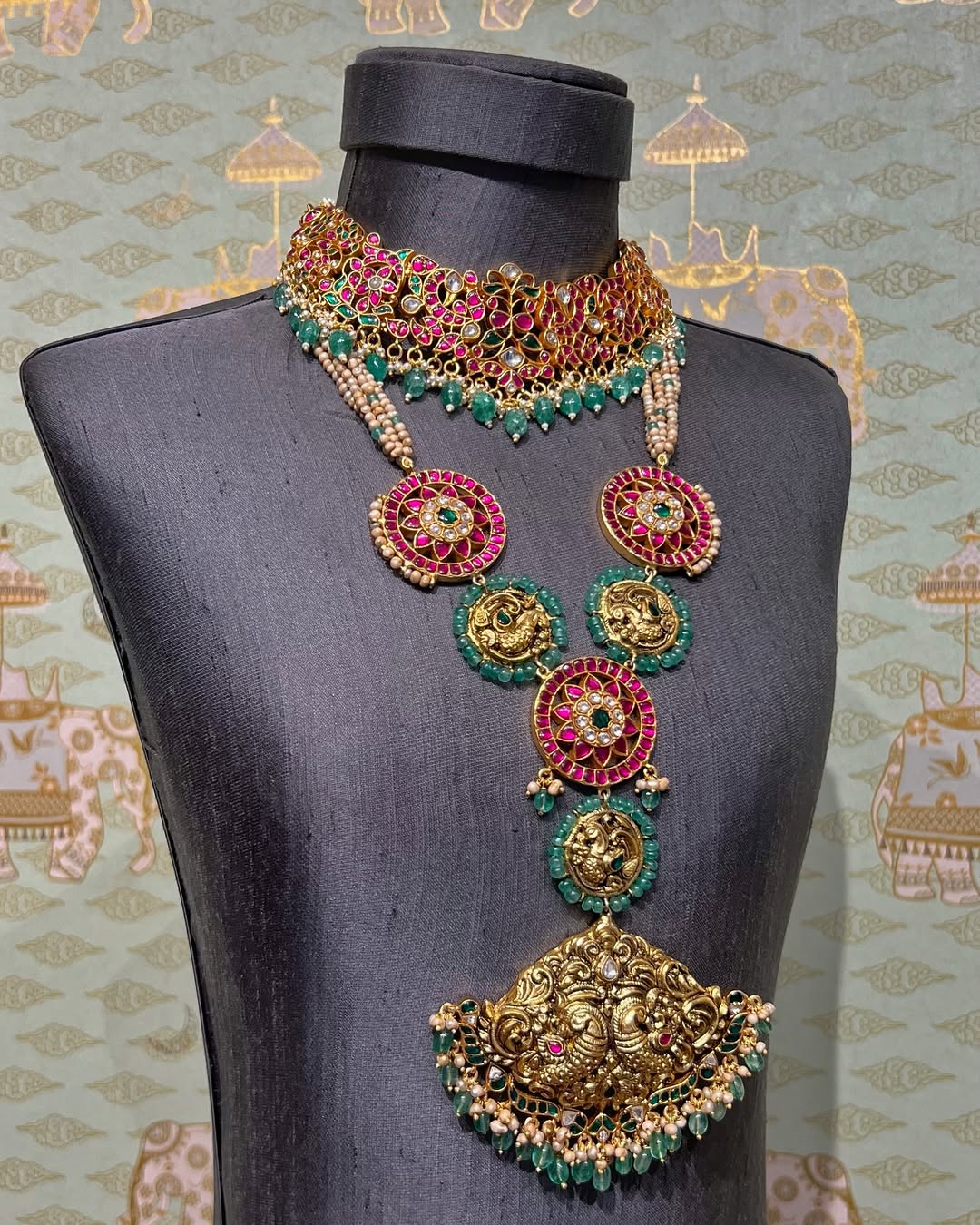 Gold Plated Bridal Jewellery Sets From 'Rajatamaya'