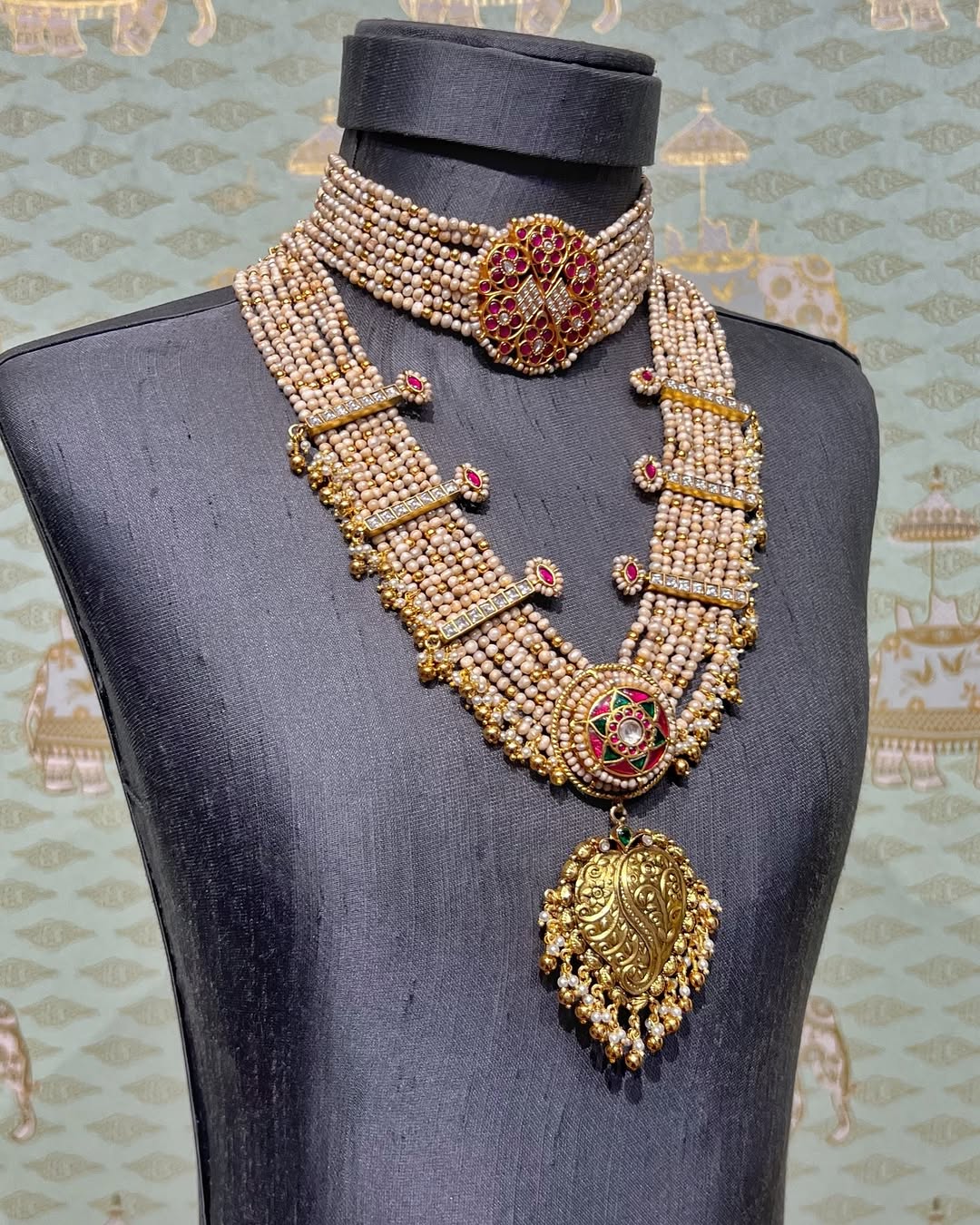 Gold Plated Latest Collection Of Jewellery Sets From 'Rajatamaya'