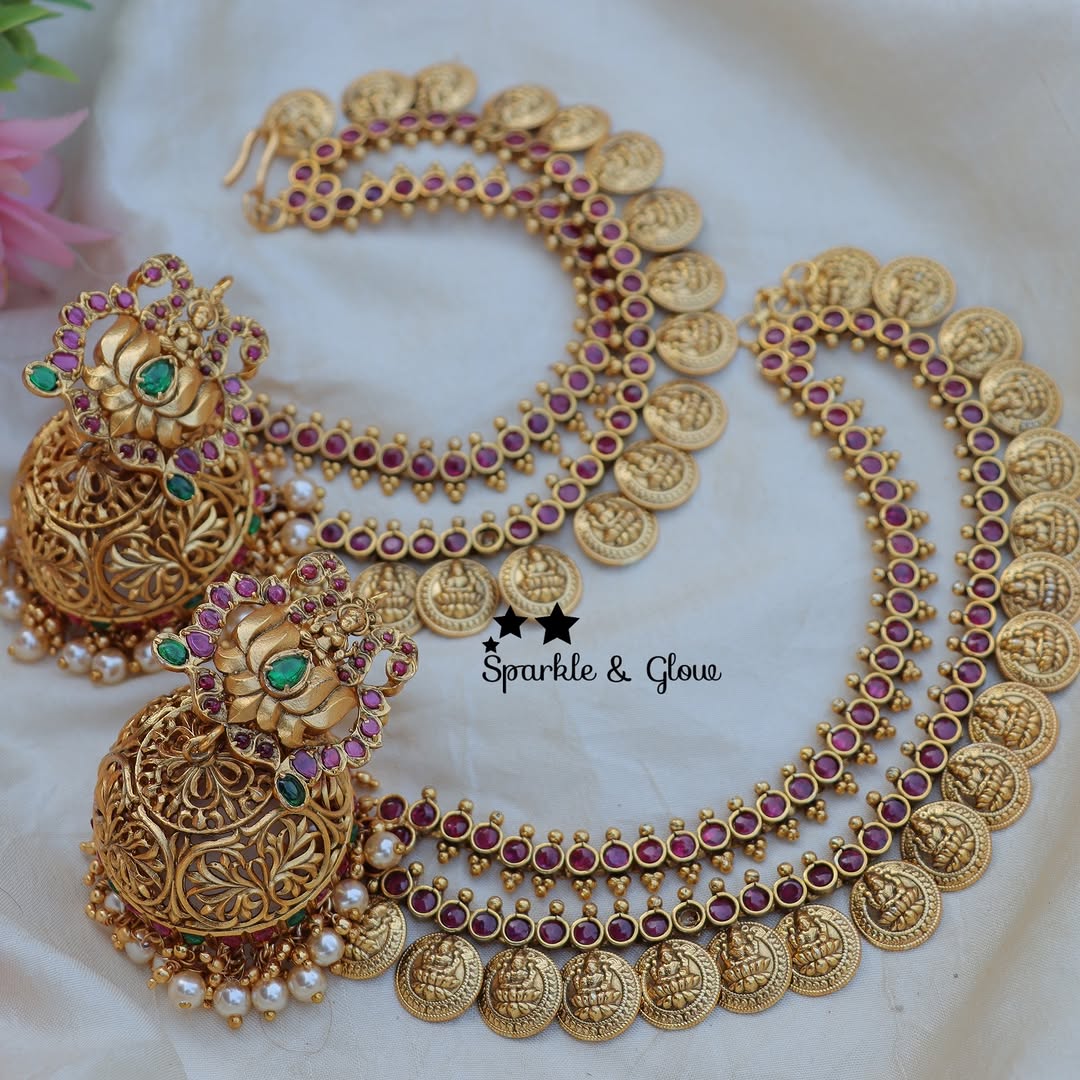 Traditional Earrings and Ear Chains From 'Sparkles By Archana' 