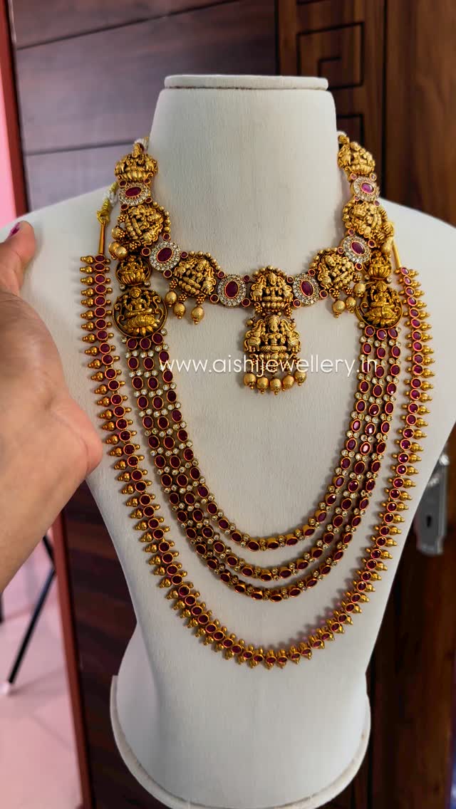 Traditional Kemp Stone Jewellery Set From 'Aishi Jewellery'