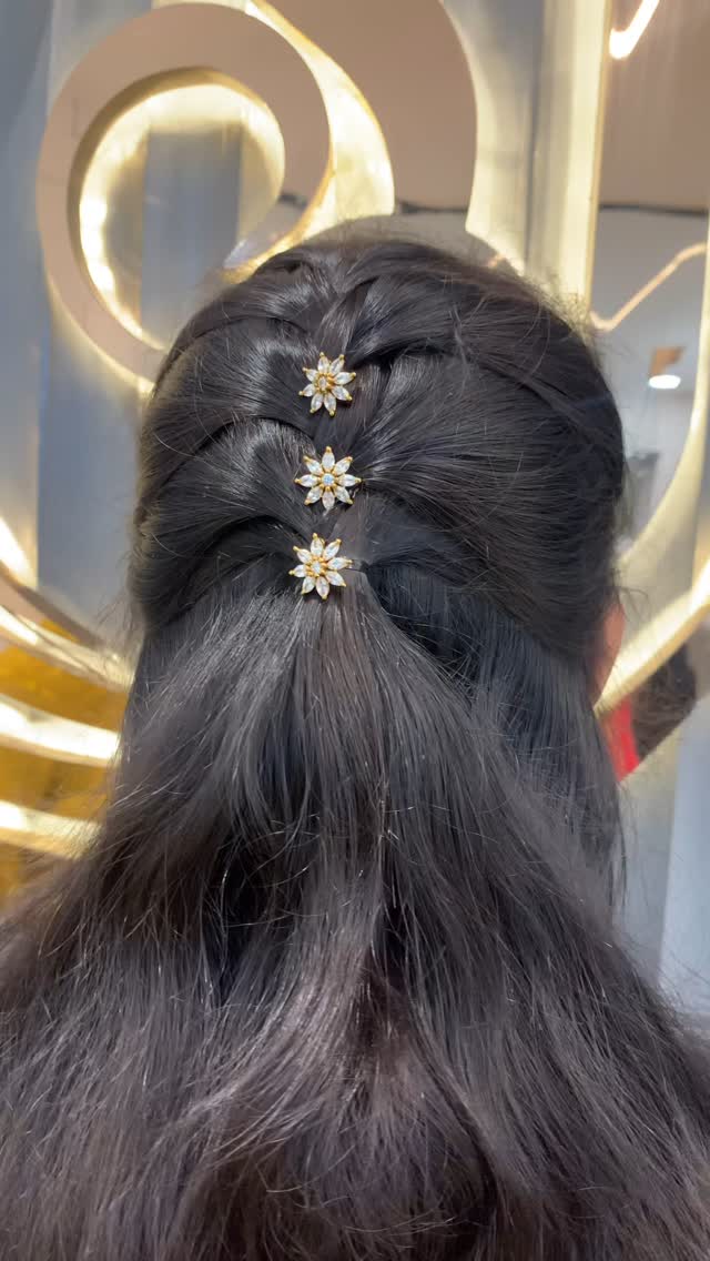 Beautiful Hair Pins set of 6 From 'Sujatha Gold Coverings'