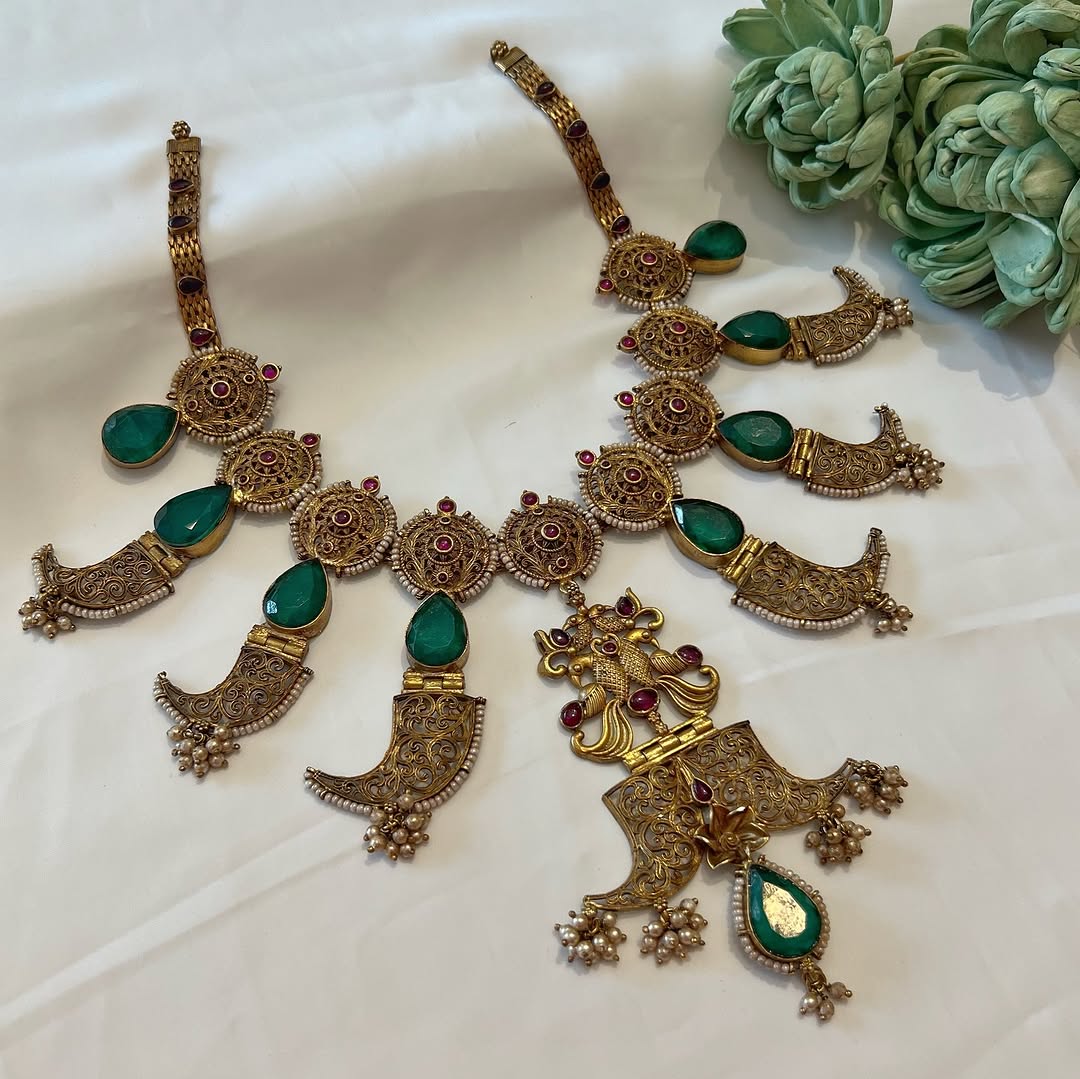 Gold Plated Silver Necklace Collections From 'Rajatamaya'