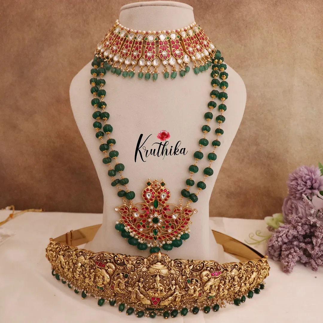 Imitation Bridal Styling Jewellery Sets From 'Kruthika Jewellery'