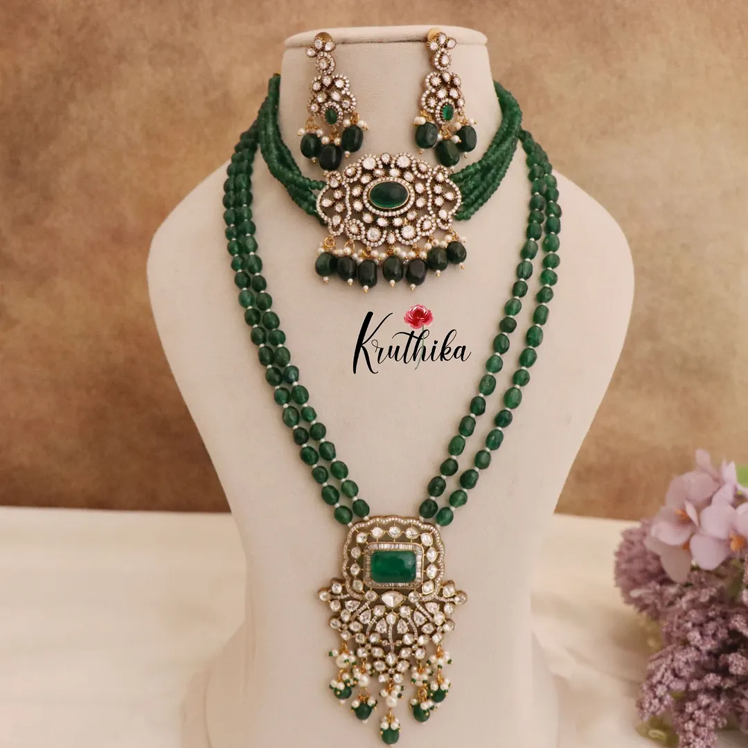 Imitation Bridal Styling Jewellery Sets From 'Kruthika Jewellery'