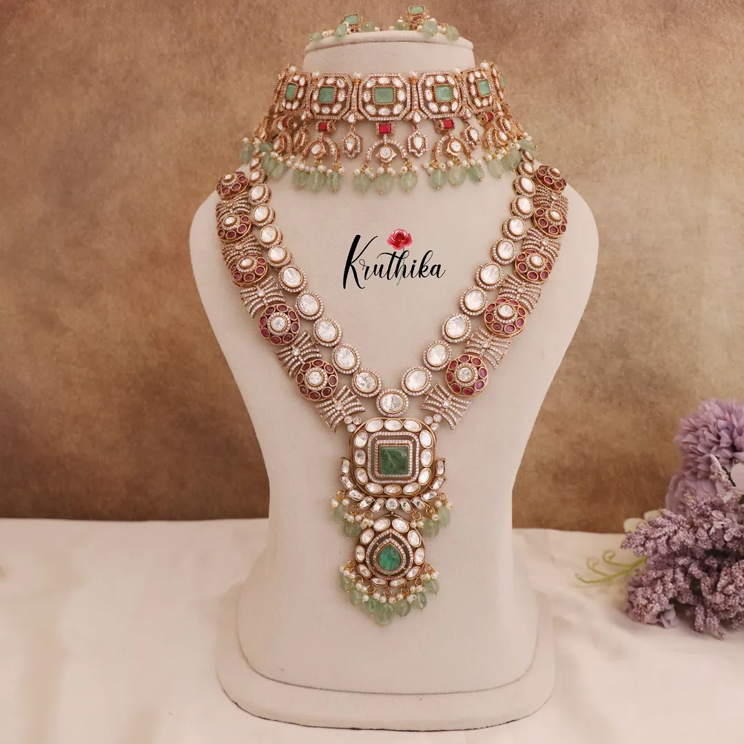 Imitation Bridal Styling Jewellery Sets From 'Kruthika Jewellery'