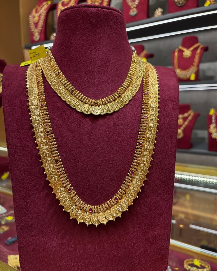 Traditional Temple Jewellery Sets From 'The Velli Shop'