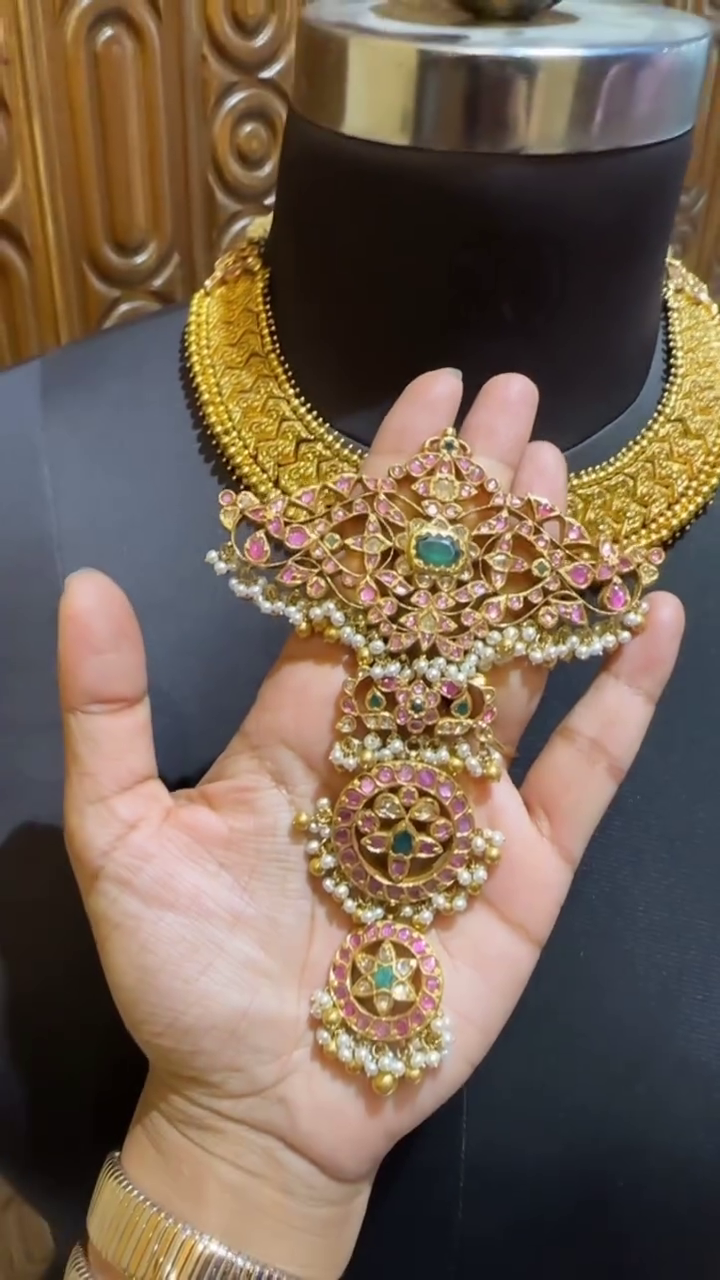 3 in 1 Ruby Necklace From 'Athiva Gold and Diamond Jewellery'
