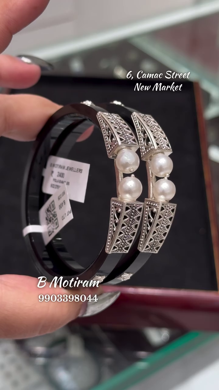 Beautiful Silver Bangles Collection From 'Moni's Passion GOLD'
