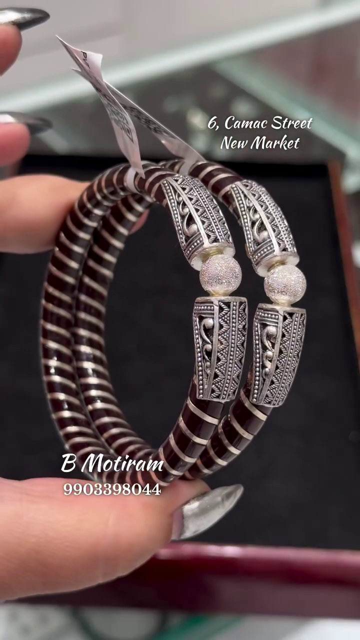 Beautiful Silver Bangles Collection From 'Moni's Passion GOLD'