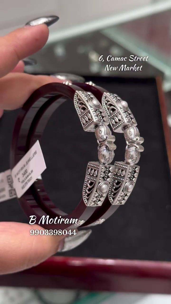Beautiful Silver Bangles Collection From 'Moni's Passion GOLD'