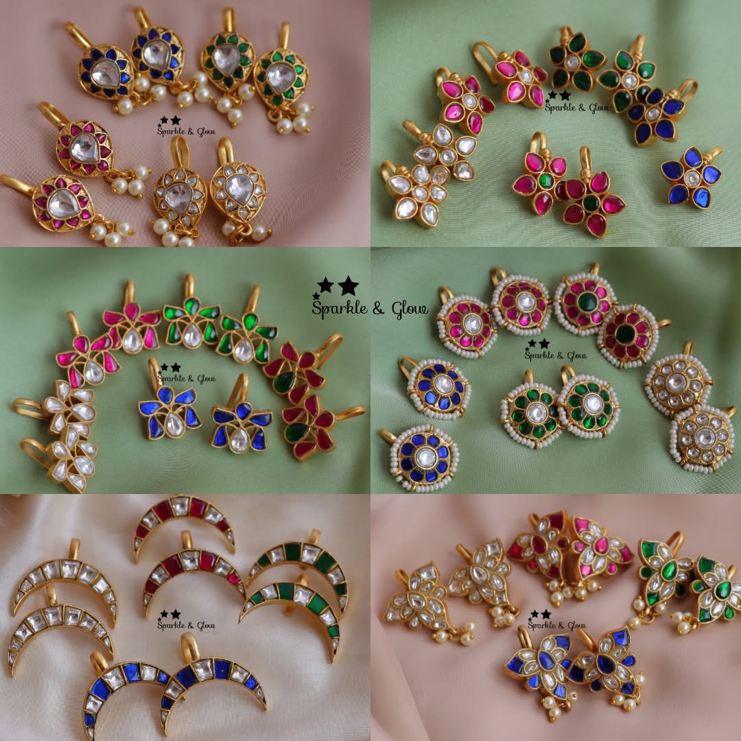 Bugadi Jadau Earrings From 'Sparkles By Archana'
