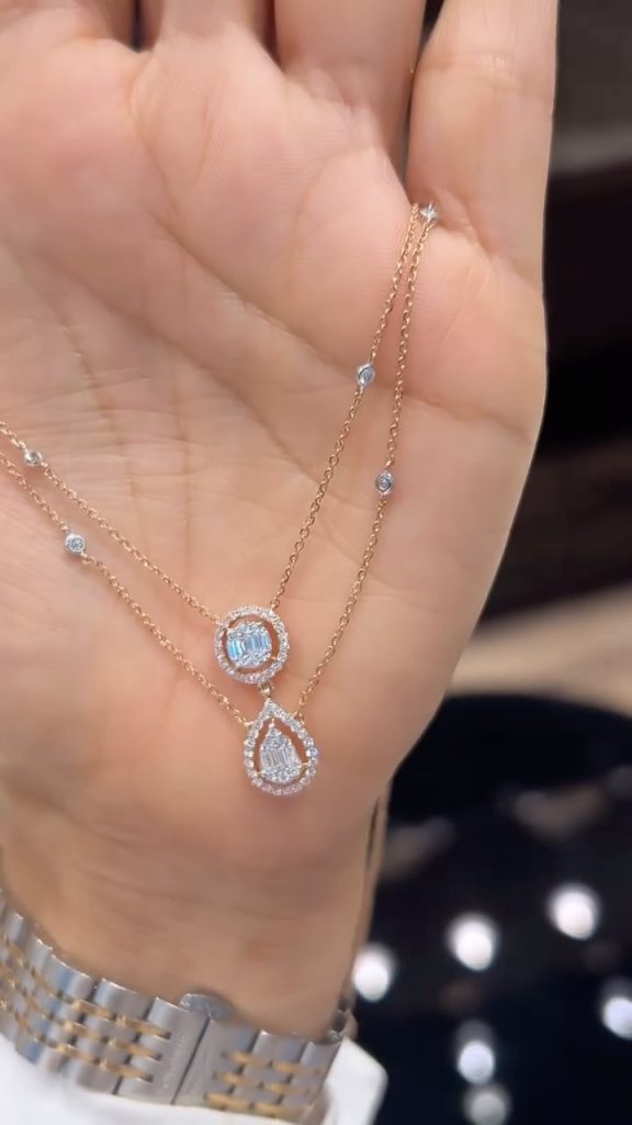 Diamond Necklace From 'Prakash Jewellers'