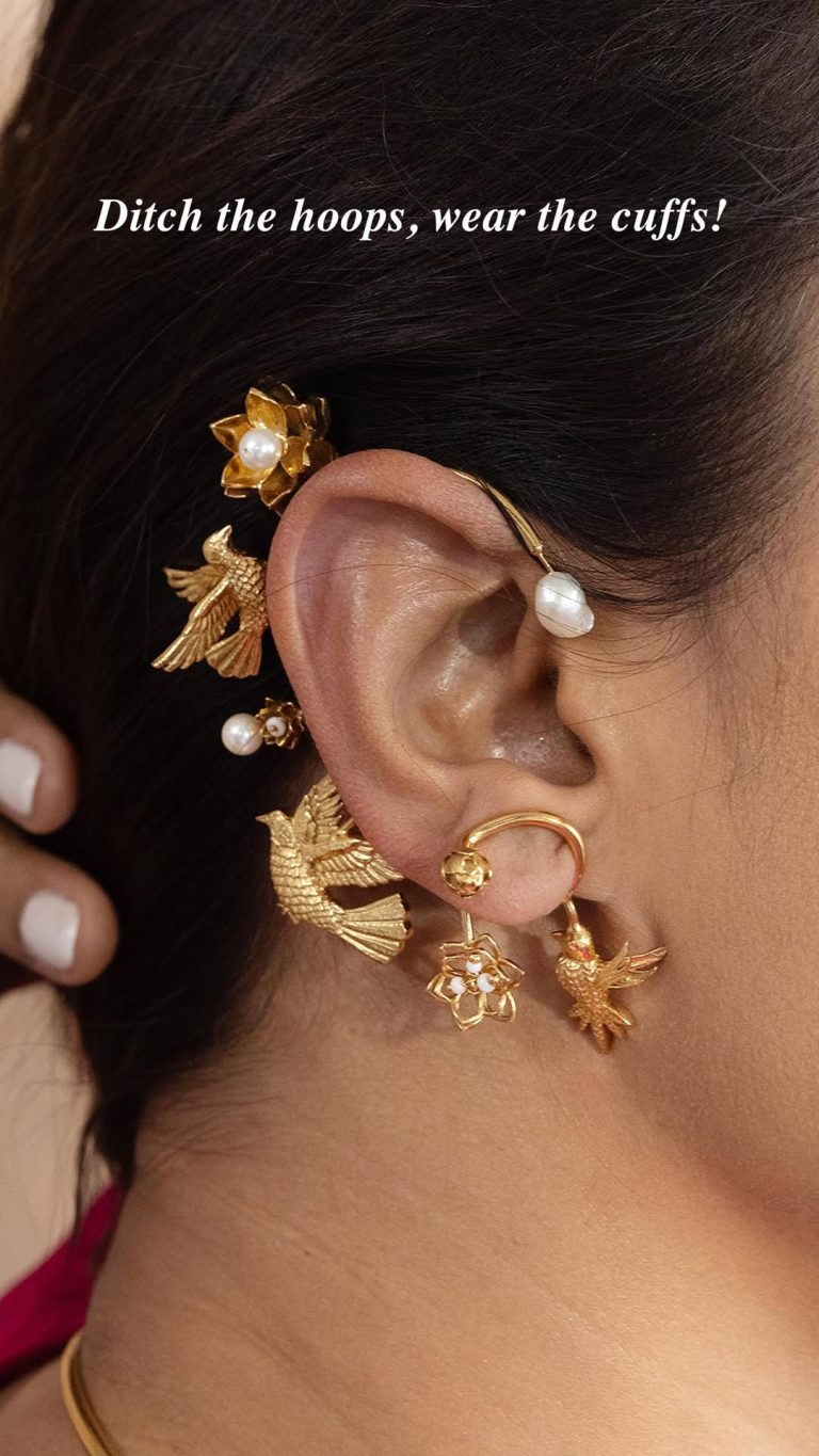 Ditch the Hoops Beautiful Ear Cuffs From 'Amama JEwels'