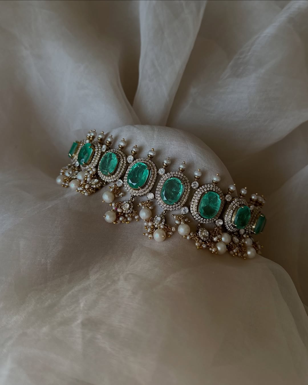 Gold Plated Kundan Choker From 'Kitakaturi'