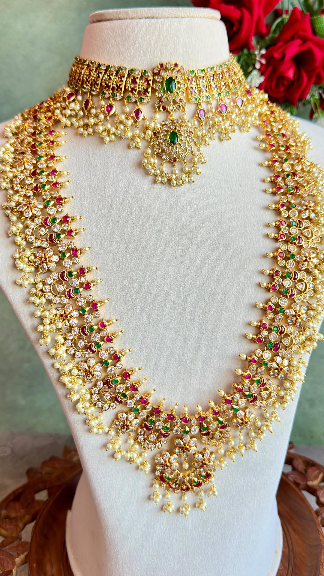 Imitation Guttapusalu Jewellery Sets From 'Aishi Jewellery'