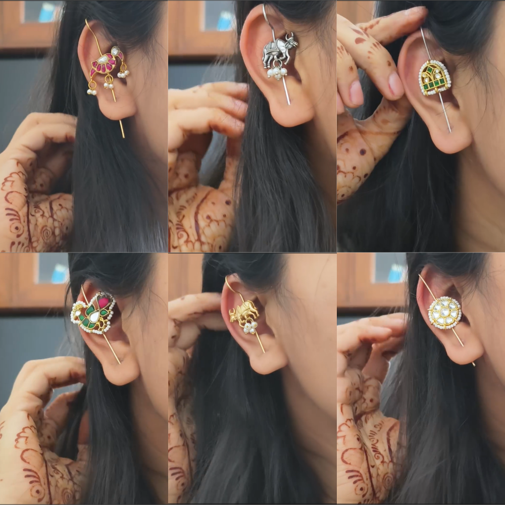 Imitation Needle Ear Cuffs From 'Collections.Naira'