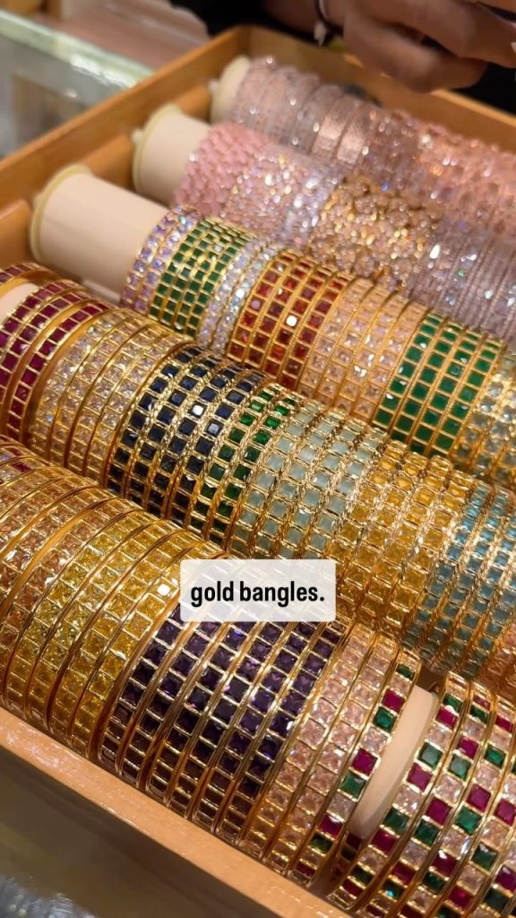 Imitation Swarna Stone Bangles From 'Mahila Fashion Jewellery'
