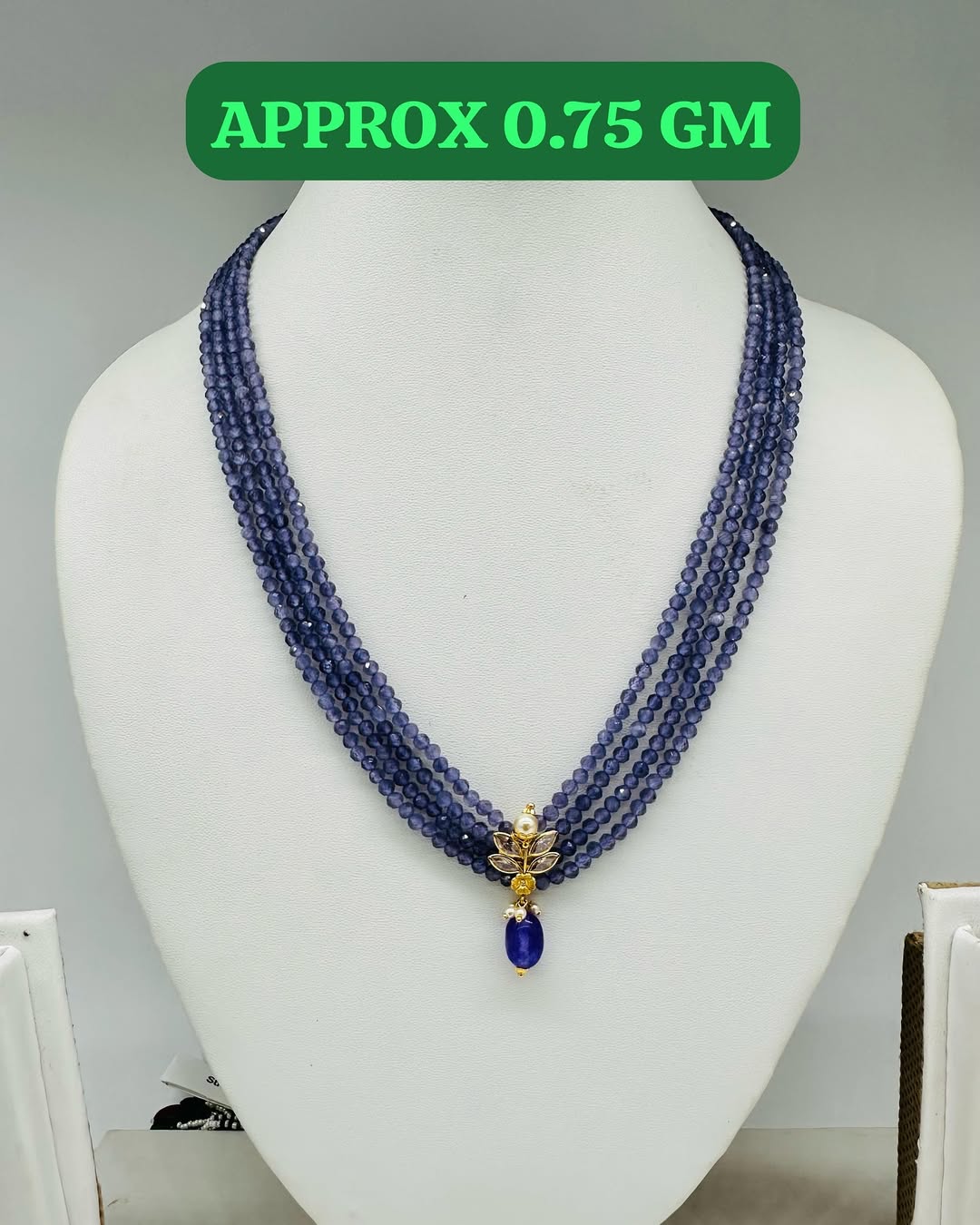 Light Weight Gold Beaded Neckset From 'PSG Gold'