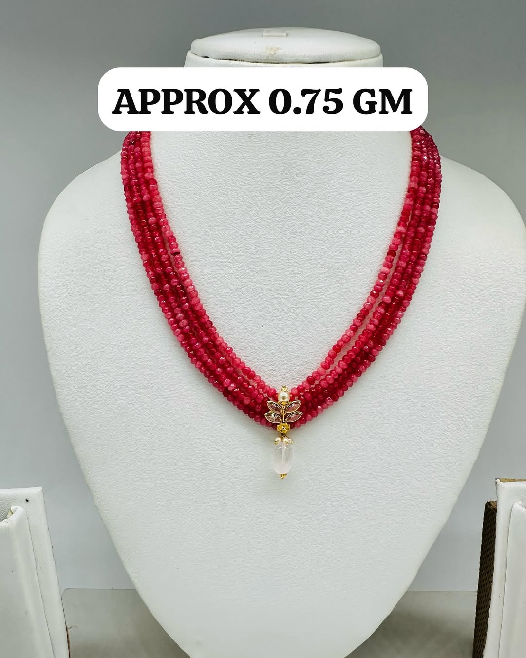 Light Weight Gold Beaded Neckset From 'PSG Gold'