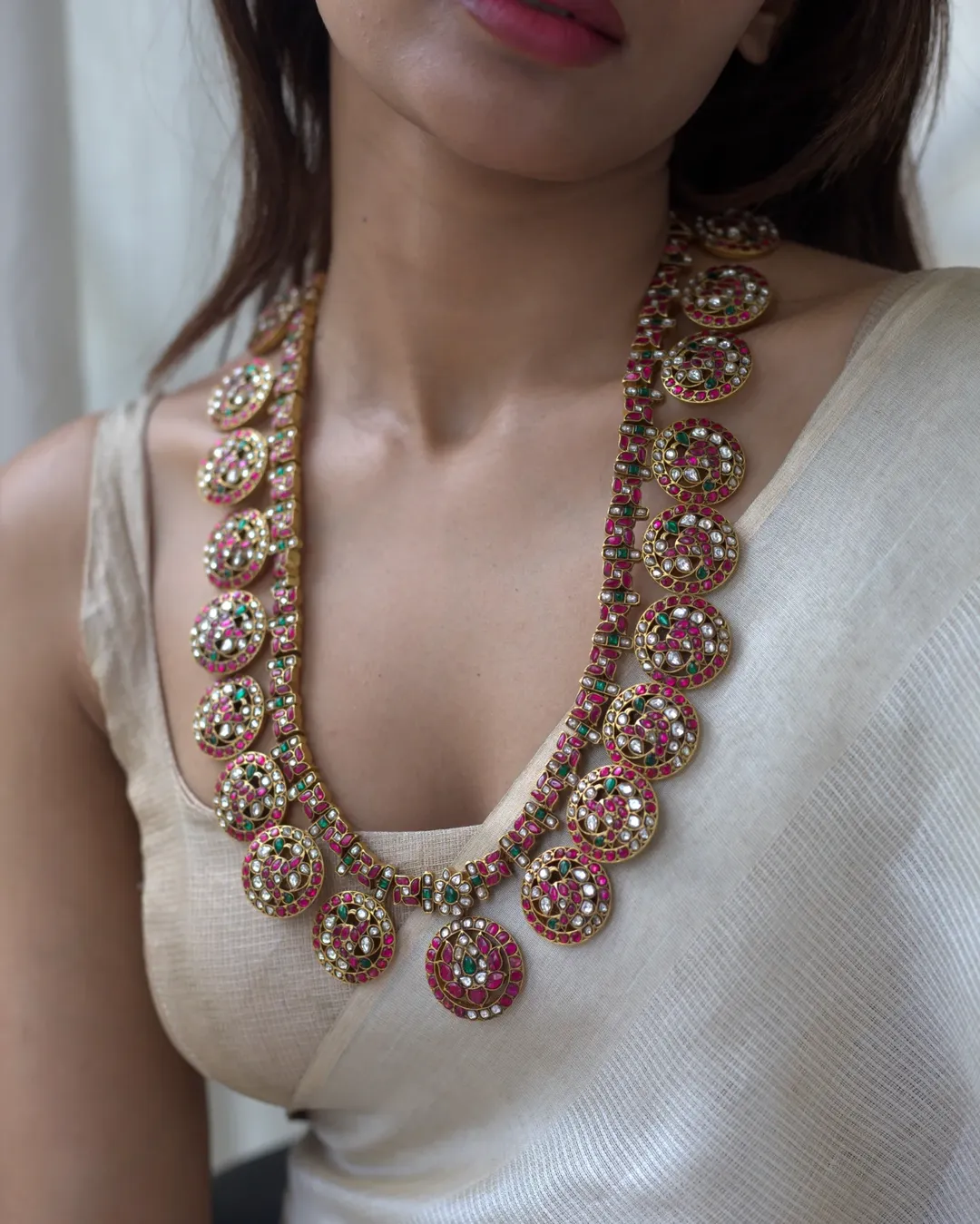 Trendy Collection of Kundan Bottu Mala From 'Prade Jewels'