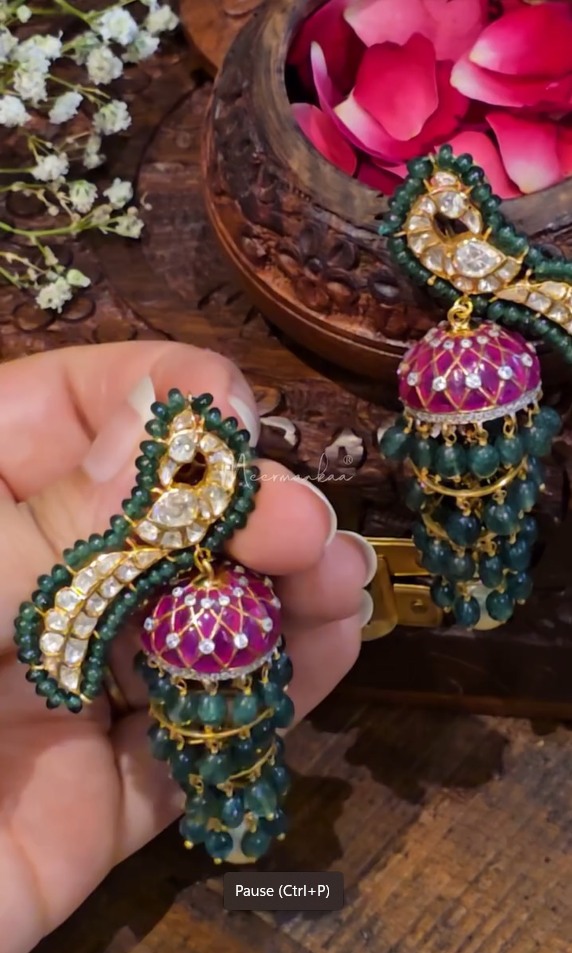 Trendy Latest Jhumkas From 'Meermankaa'