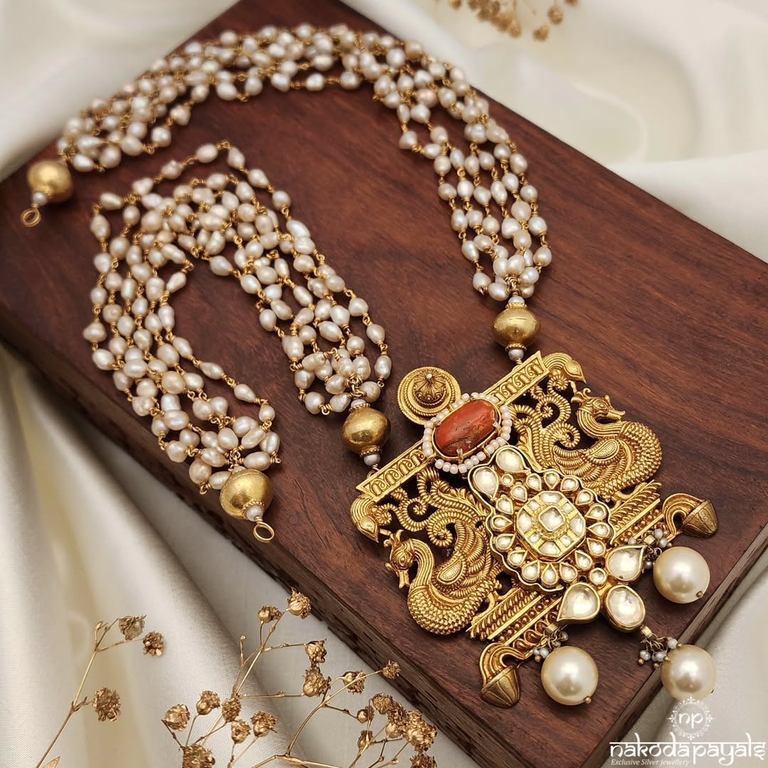 92.5 Pure Silver Antique Necklace Collections From 'Nakoda Payals'