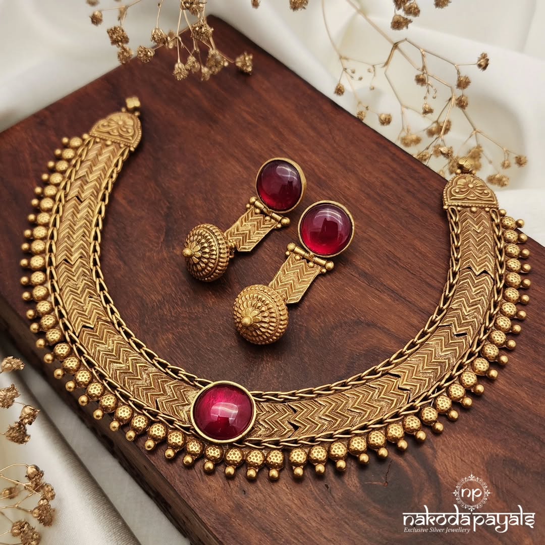 92.5 Pure Silver Antique Necklace Collections From 'Nakoda Payals'