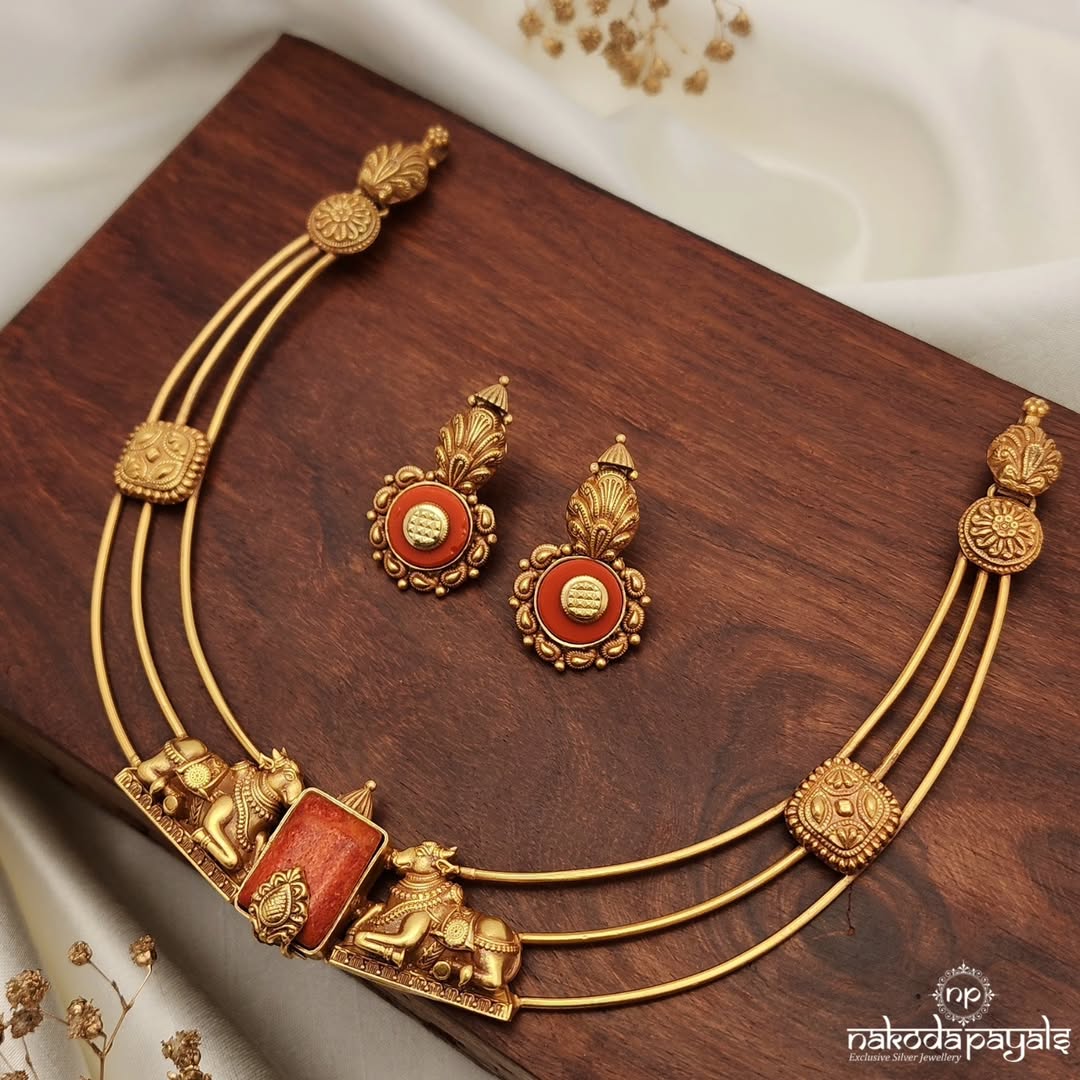 92.5 Pure Silver Antique Necklace Collections From 'Nakoda Payals'