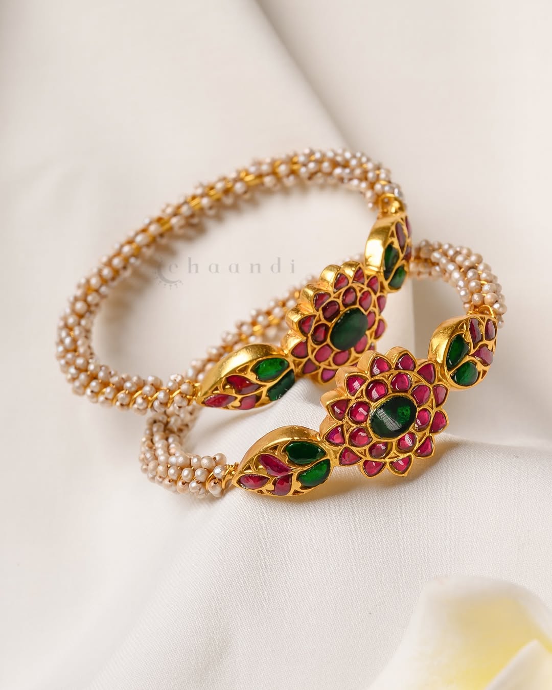 Gold Plated Silver Bangle Collection From 'Chaandi Shop'