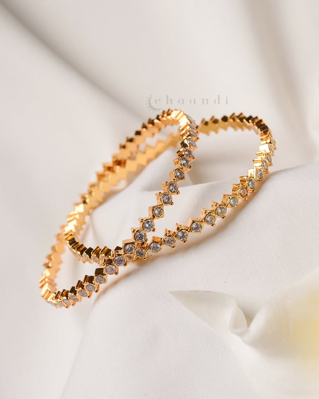 Gold Plated Silver Bangle Collection From 'Chaandi Shop'
