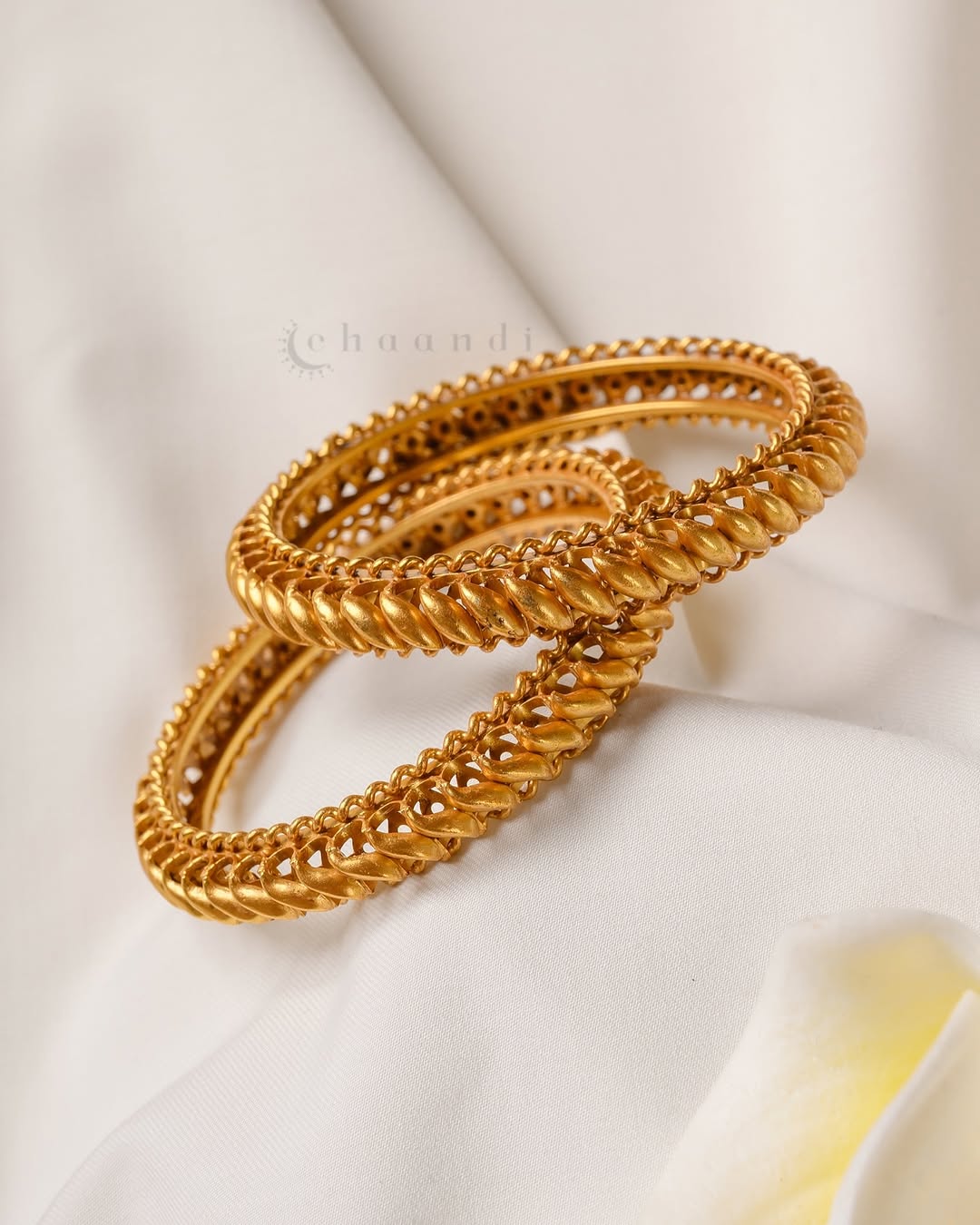 Gold Plated Silver Bangle Collection From 'Chaandi Shop'