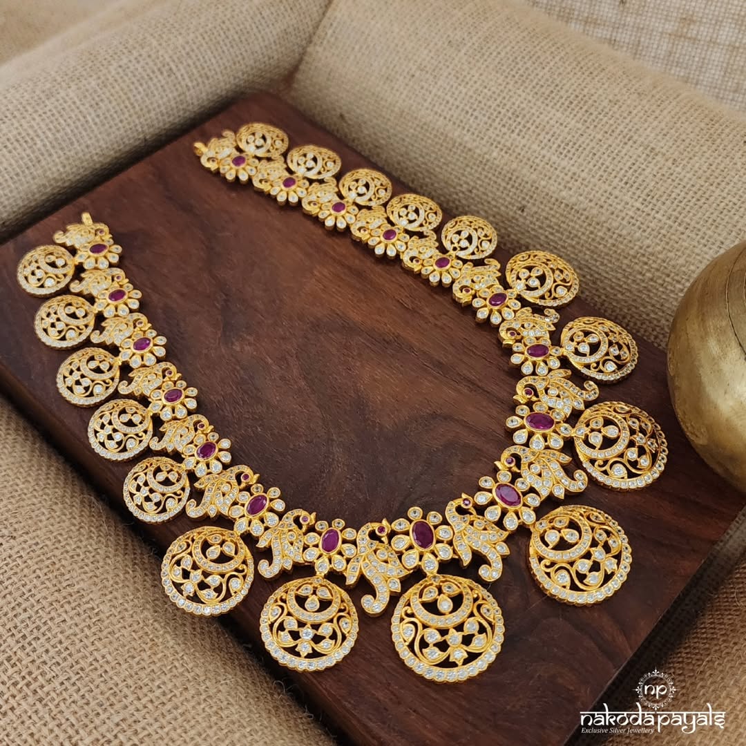 Gold Plated Temple Jewellery Collection From 'Nakoda Payals'
