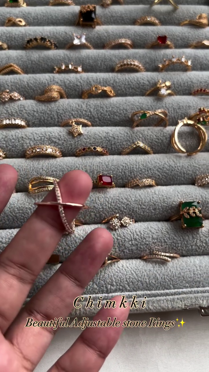 Imitation Finger Ring Collection From 'Chimkki'