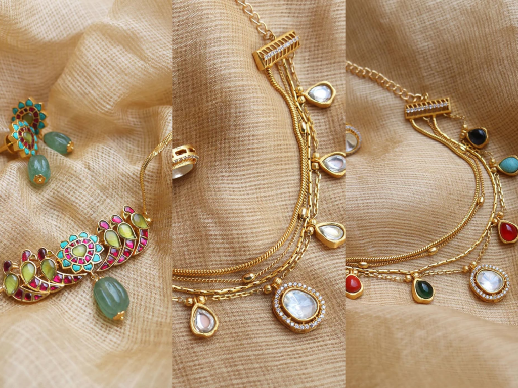 Imitation Necklace Sets From 'Zahana'